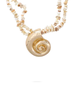 Bijou Brigitte Collier - Beige Shell Outlet
