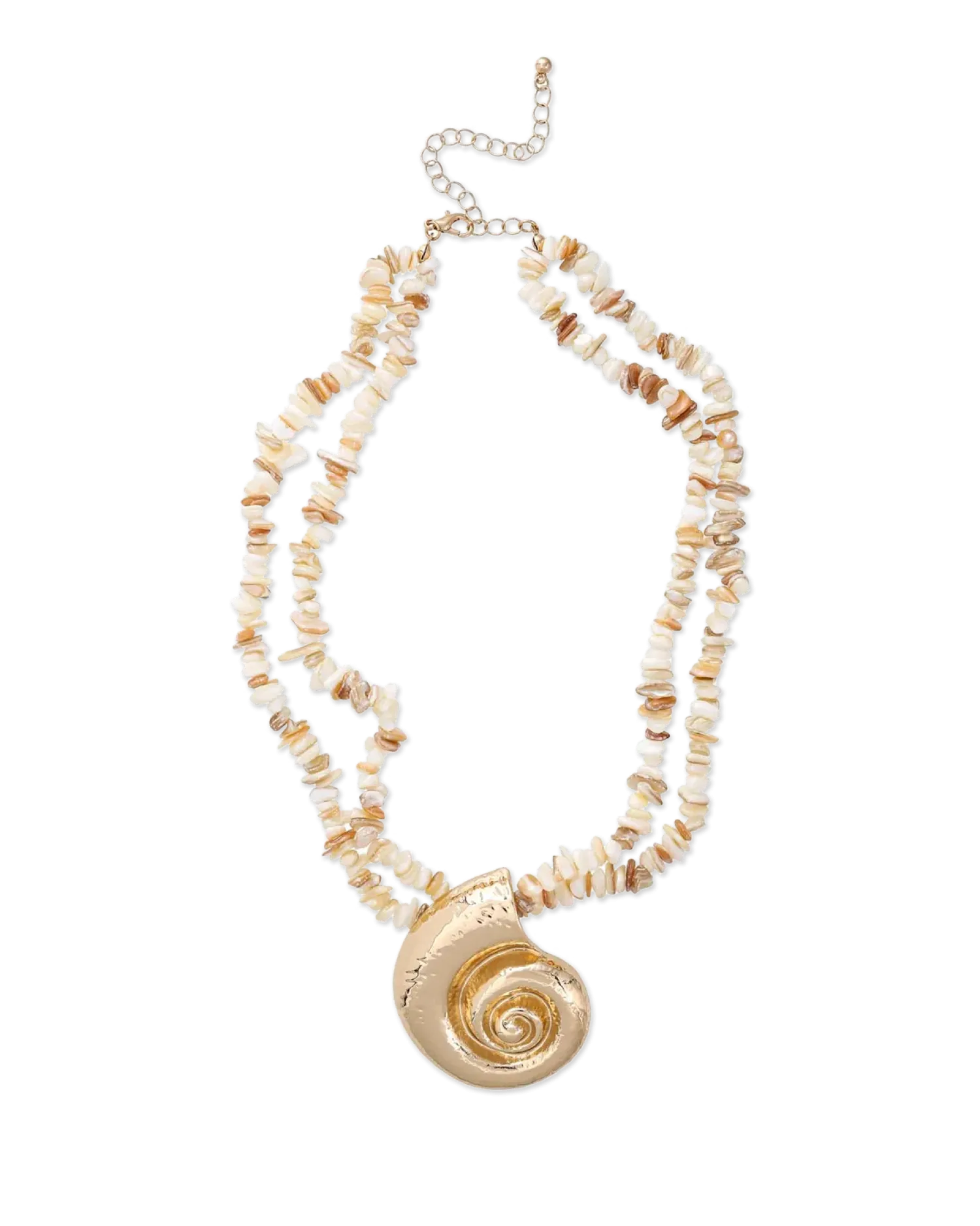 Bijou Brigitte Collier - Beige Shell Outlet