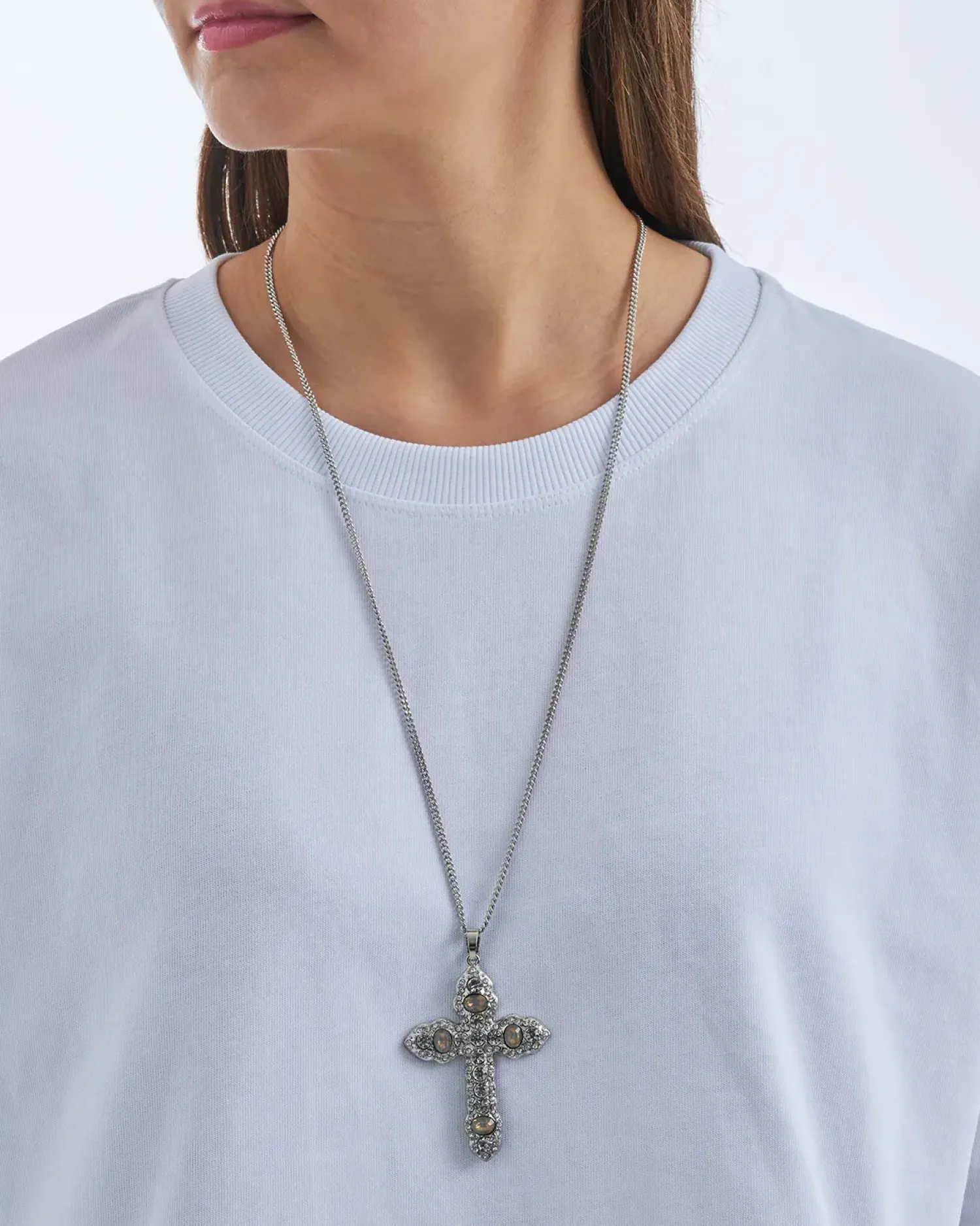 Bijou Brigitte Collier - Big Cross Discount