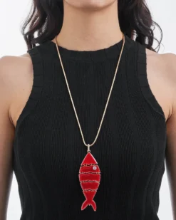 Bijou Brigitte Collier - Big Red New