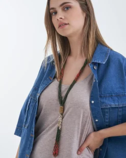 Bijou Brigitte Collier - Big Tassel Discount