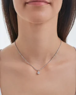 Bijou Brigitte Collier - Big Zirconia Discount