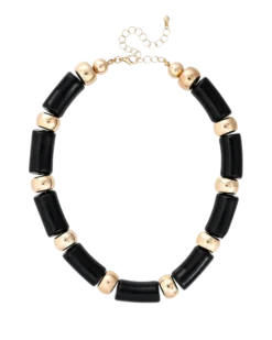 Bijou Brigitte Collier - Black Night Discount