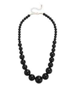 Bijou Brigitte Collier - Black Pearl New