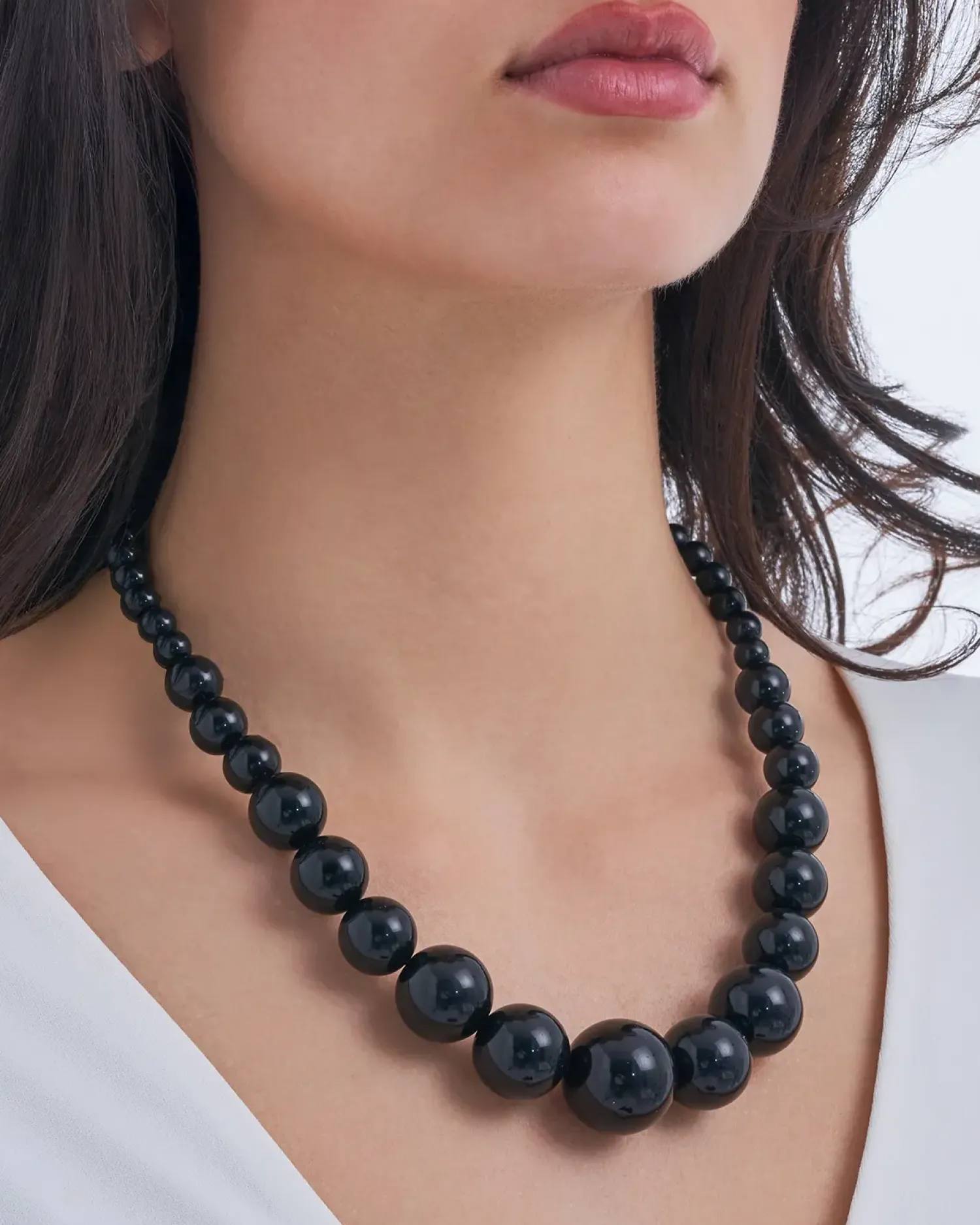 Bijou Brigitte Collier - Black Pearl New
