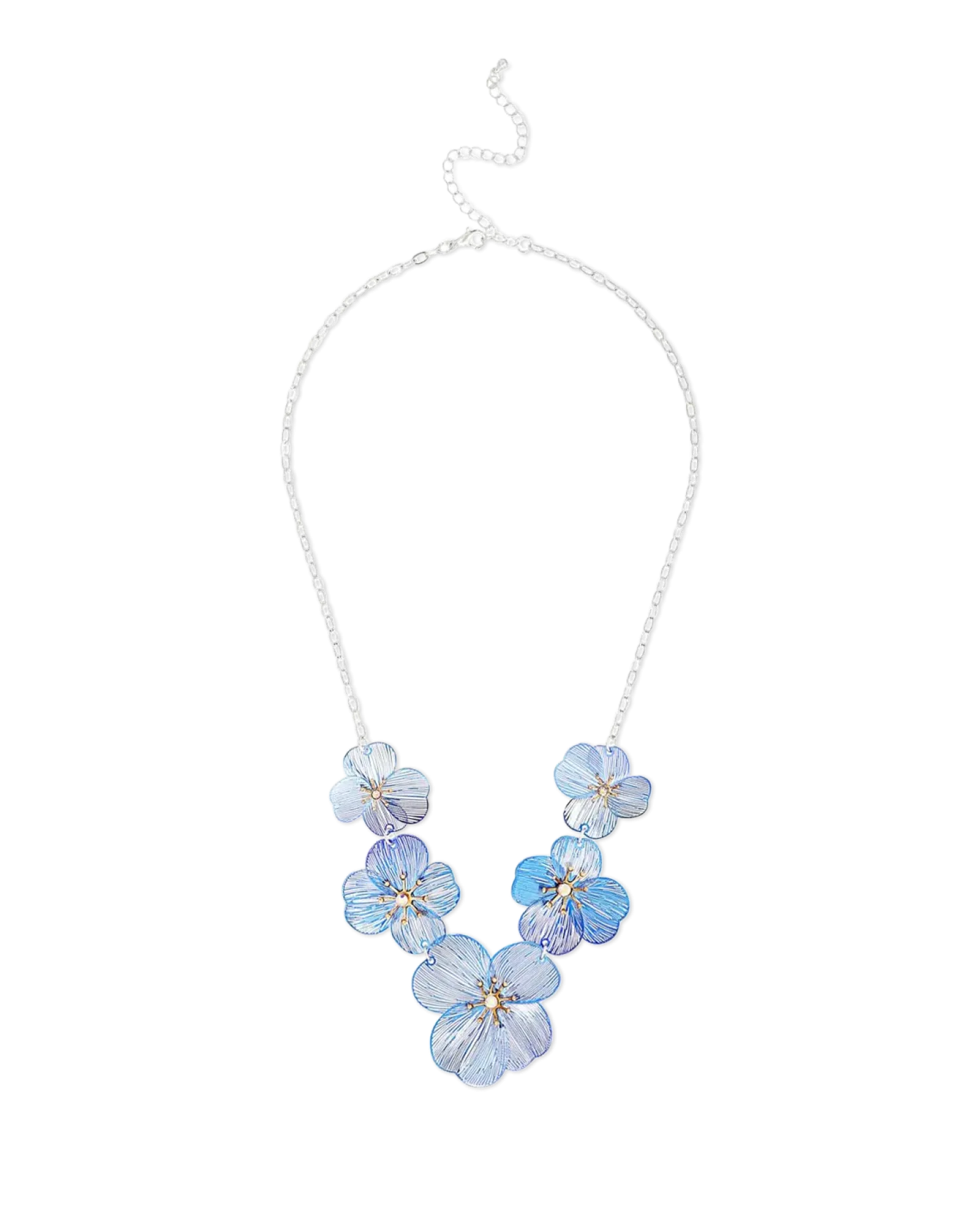 Bijou Brigitte Collier - Blue Blossoms Hot