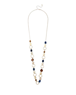 Bijou Brigitte Collier - Blue Brown Clearance