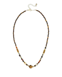 Bijou Brigitte Collier - Brown Agate Sale