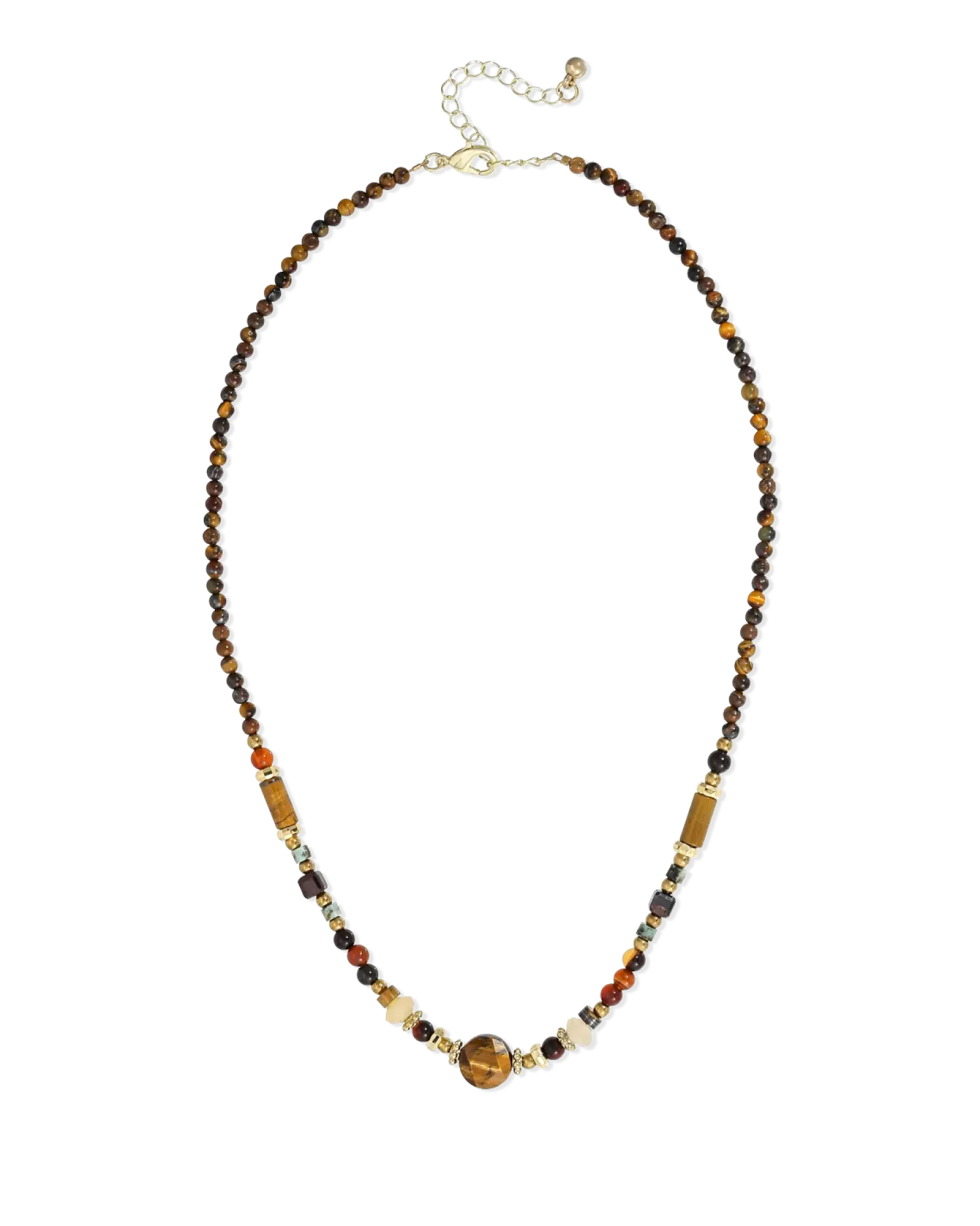 Bijou Brigitte Collier - Brown Agate Sale