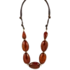 Bijou Brigitte Collier - Brown Circles Hot
