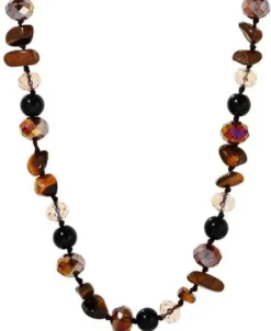 Bijou Brigitte Collier - Brown Gems New