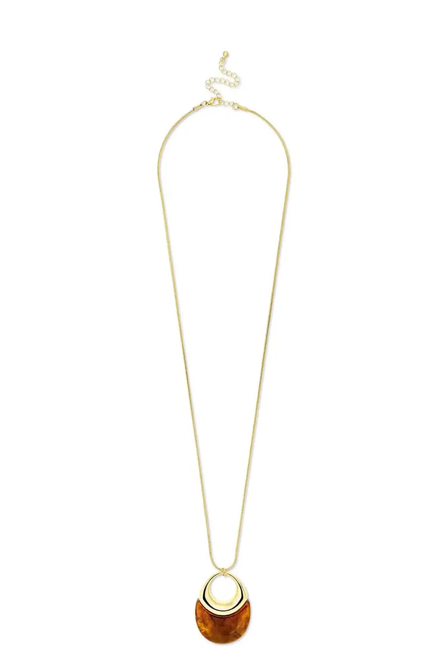 Bijou Brigitte Collier - Brown Oval Outlet
