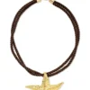 Bijou Brigitte Collier - Brown Star Clearance
