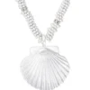 Bijou Brigitte Collier - Chrome Shell Outlet