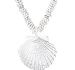 Bijou Brigitte Collier - Chrome Shell Outlet