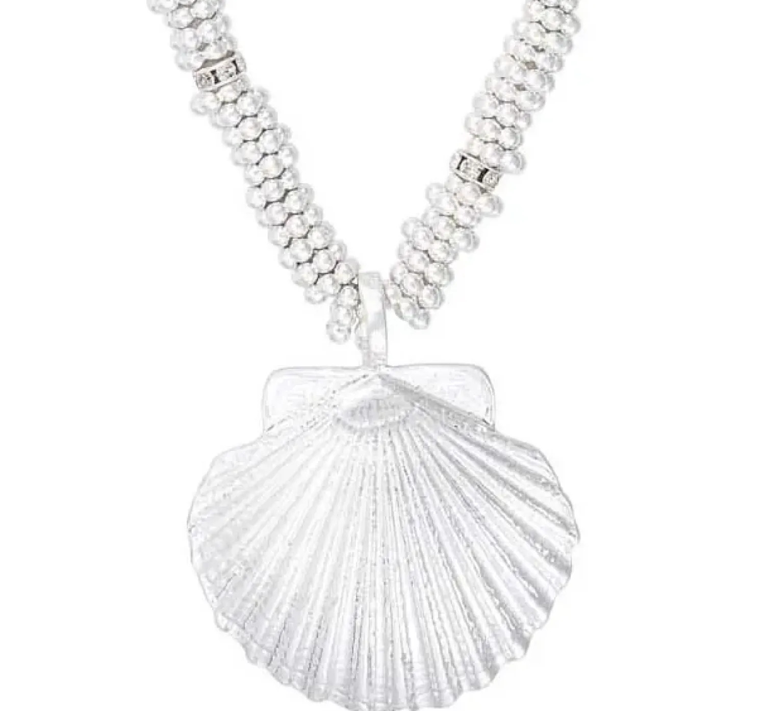 Bijou Brigitte Collier - Chrome Shell Outlet