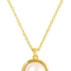 Bijou Brigitte Collier - Classy Pearl Discount