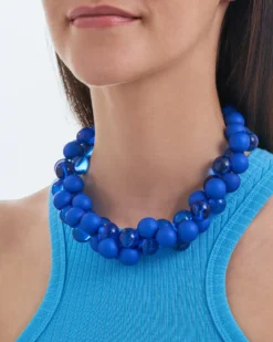 Bijou Brigitte Collier - Cobalt Shine Clearance
