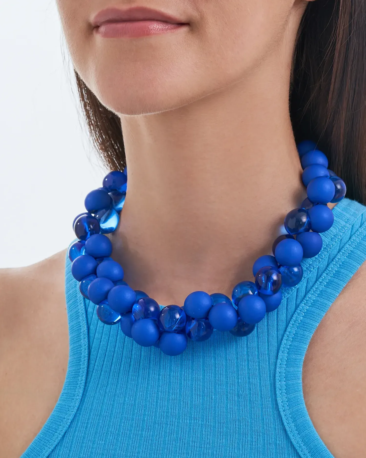 Bijou Brigitte Collier - Cobalt Shine Clearance