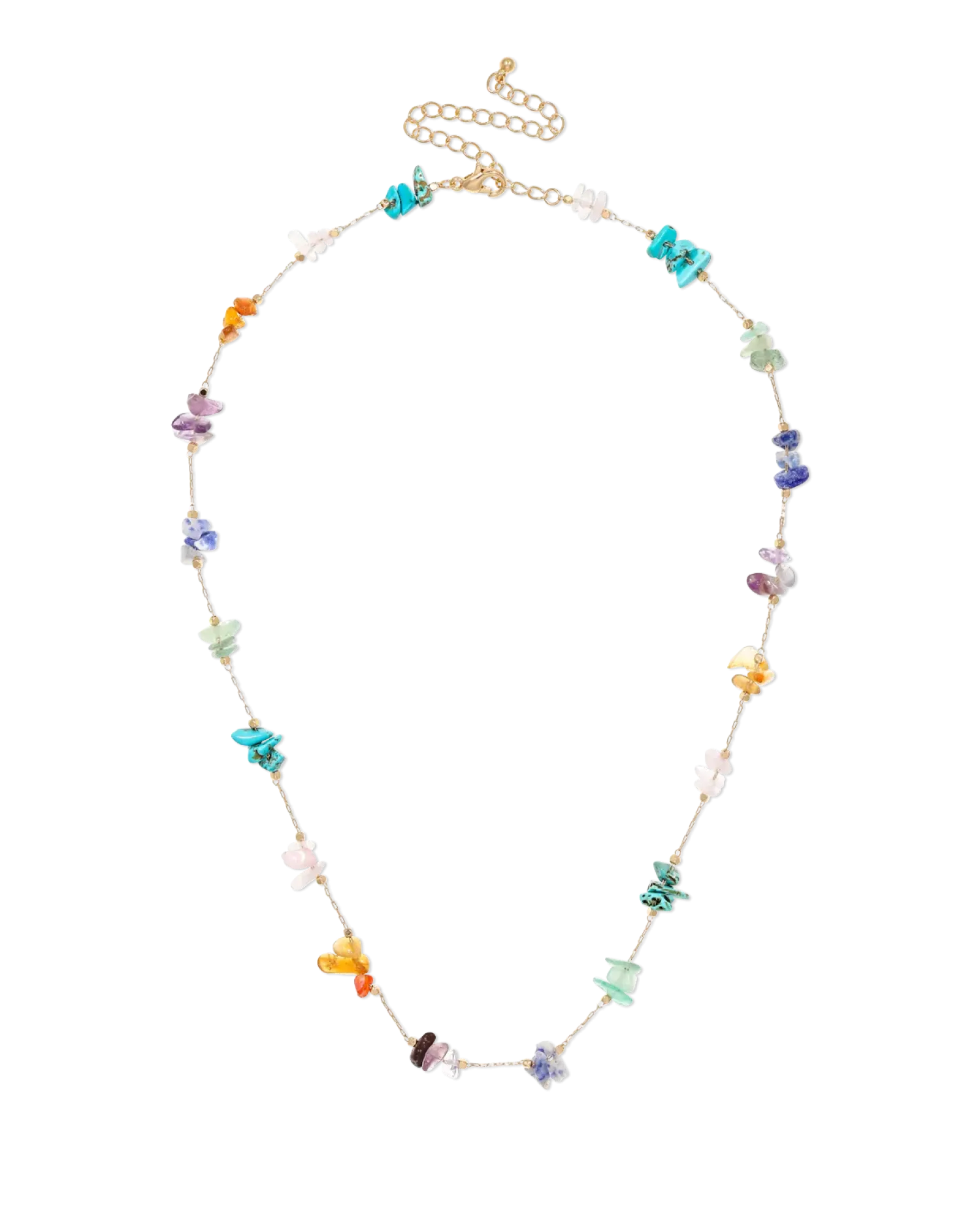 Bijou Brigitte Collier - Colorful Aventurine