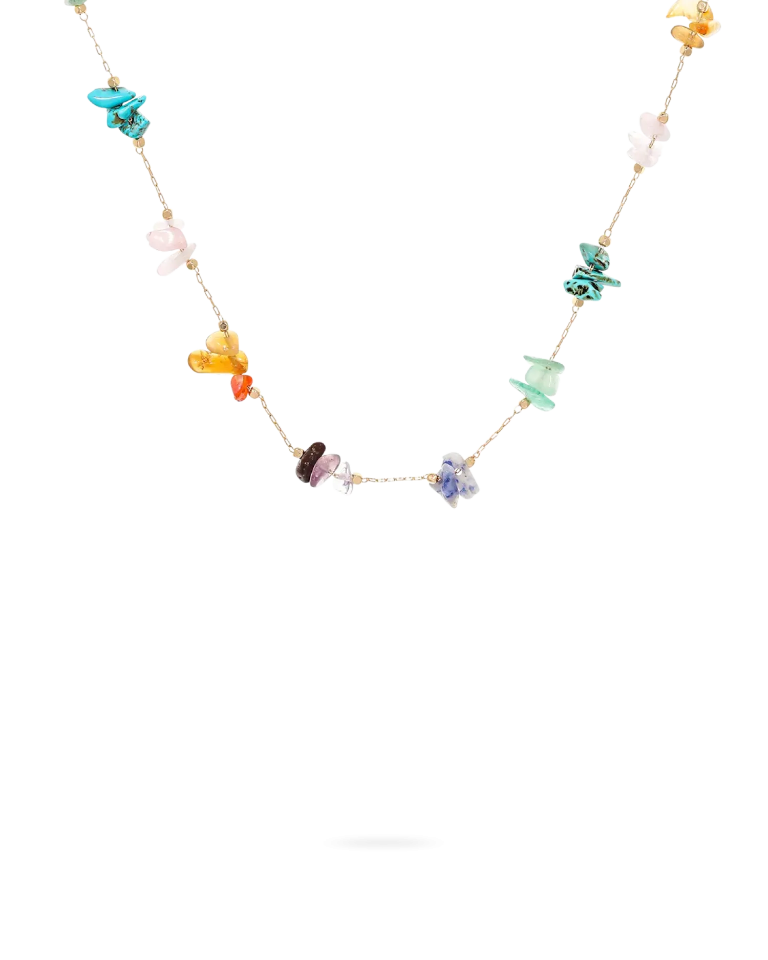 Bijou Brigitte Collier - Colorful Aventurine
