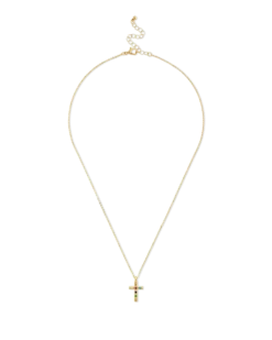 Bijou Brigitte Collier - Colorful Cross Outlet