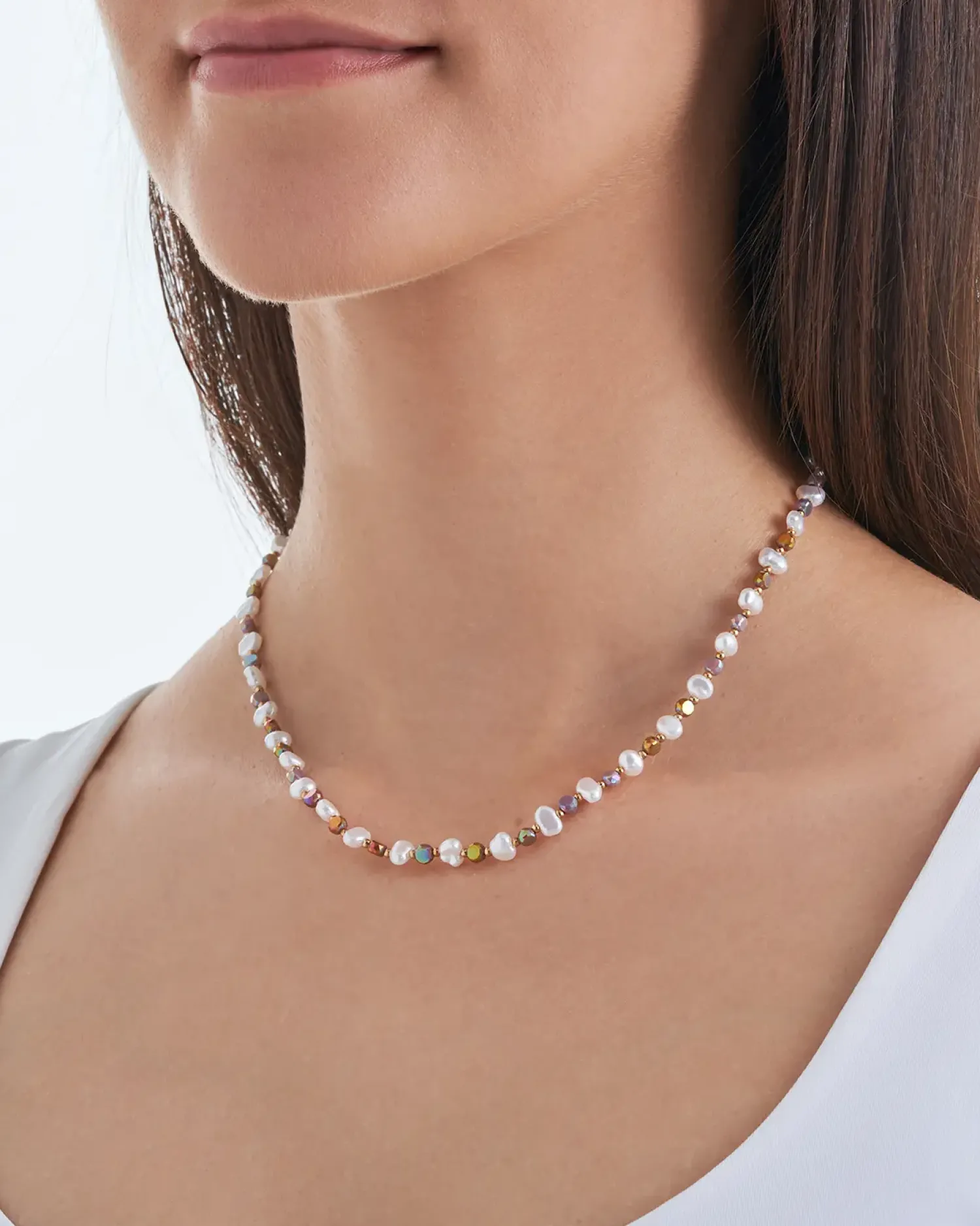 Bijou Brigitte Collier - Colorful Fragments Outlet