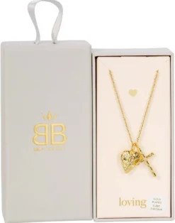 Bijou Brigitte Collier - Cross Heart Discount