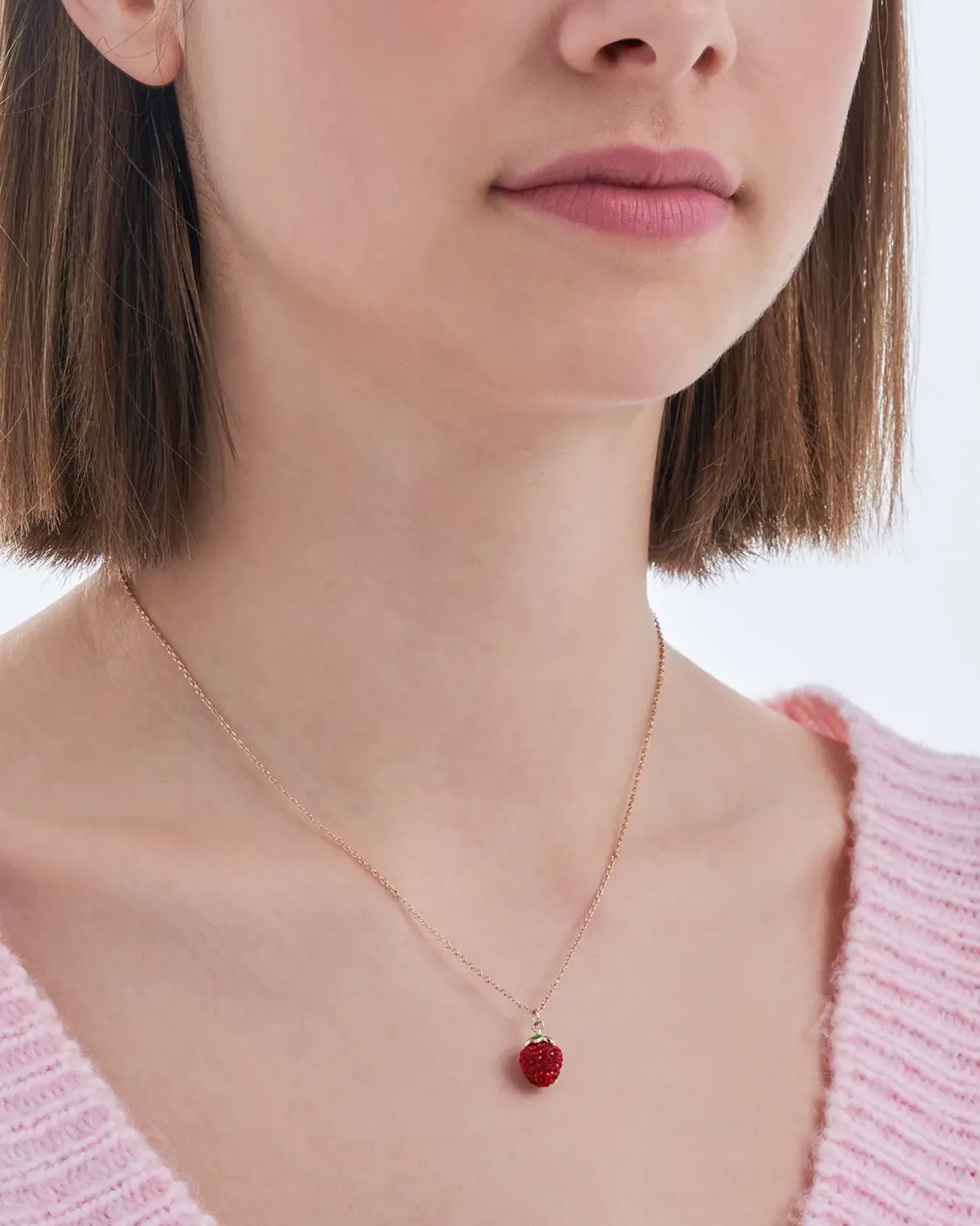 Bijou Brigitte Collier - Dainty Strawberry Clearance