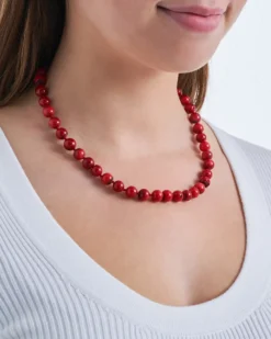 Bijou Brigitte Collier de gemmes - Lovely Coral Outlet