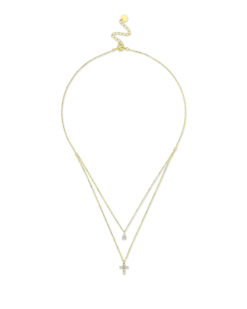 Bijou Brigitte Collier - Delicate Cross Online