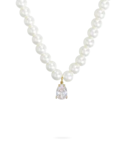 Bijou Brigitte Collier - Delicate Zirconia Sale