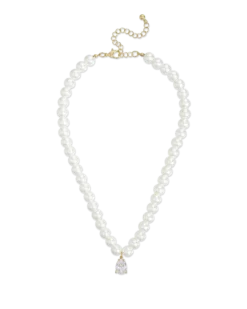 Bijou Brigitte Collier - Delicate Zirconia Sale