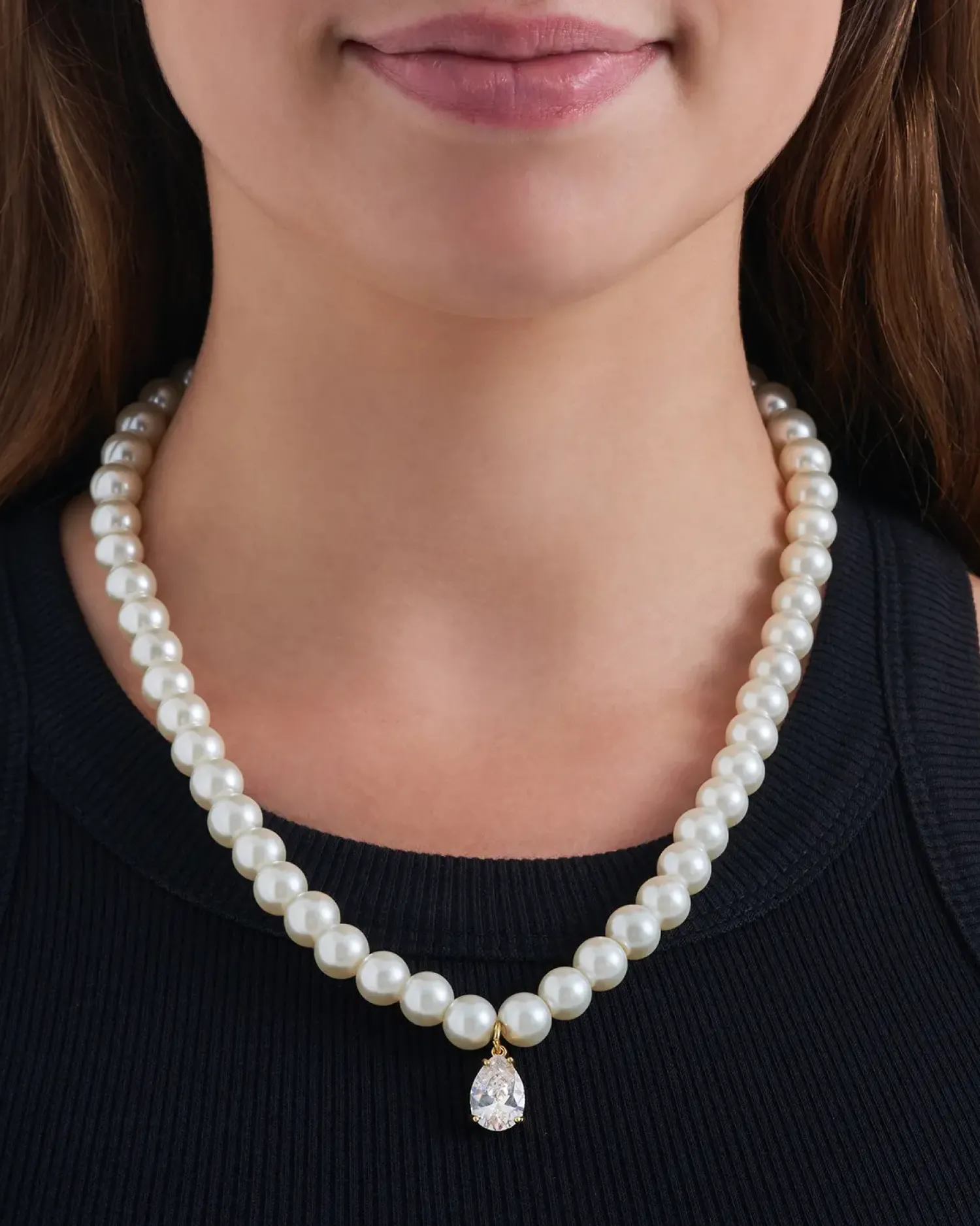 Bijou Brigitte Collier - Delicate Zirconia Sale