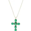 Bijou Brigitte Collier - Emerald Cross Discount