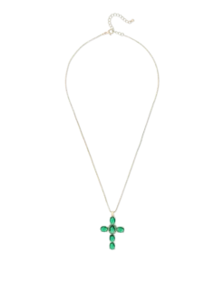 Bijou Brigitte Collier - Emerald Cross Discount