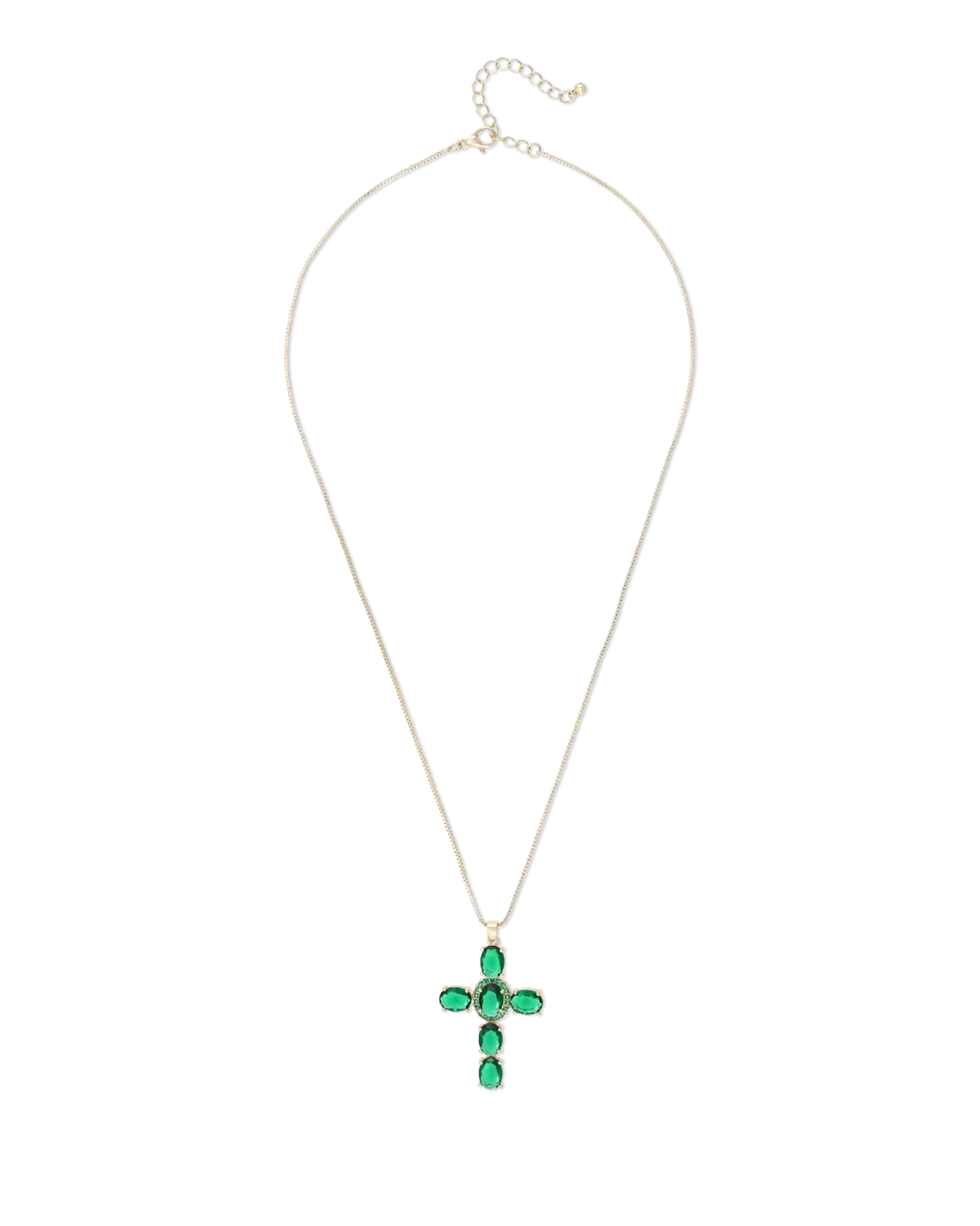 Bijou Brigitte Collier - Emerald Cross Discount