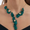 Bijou Brigitte Collier - Emerald Leaves
