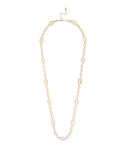 Bijou Brigitte Collier - Flat Gold Discount