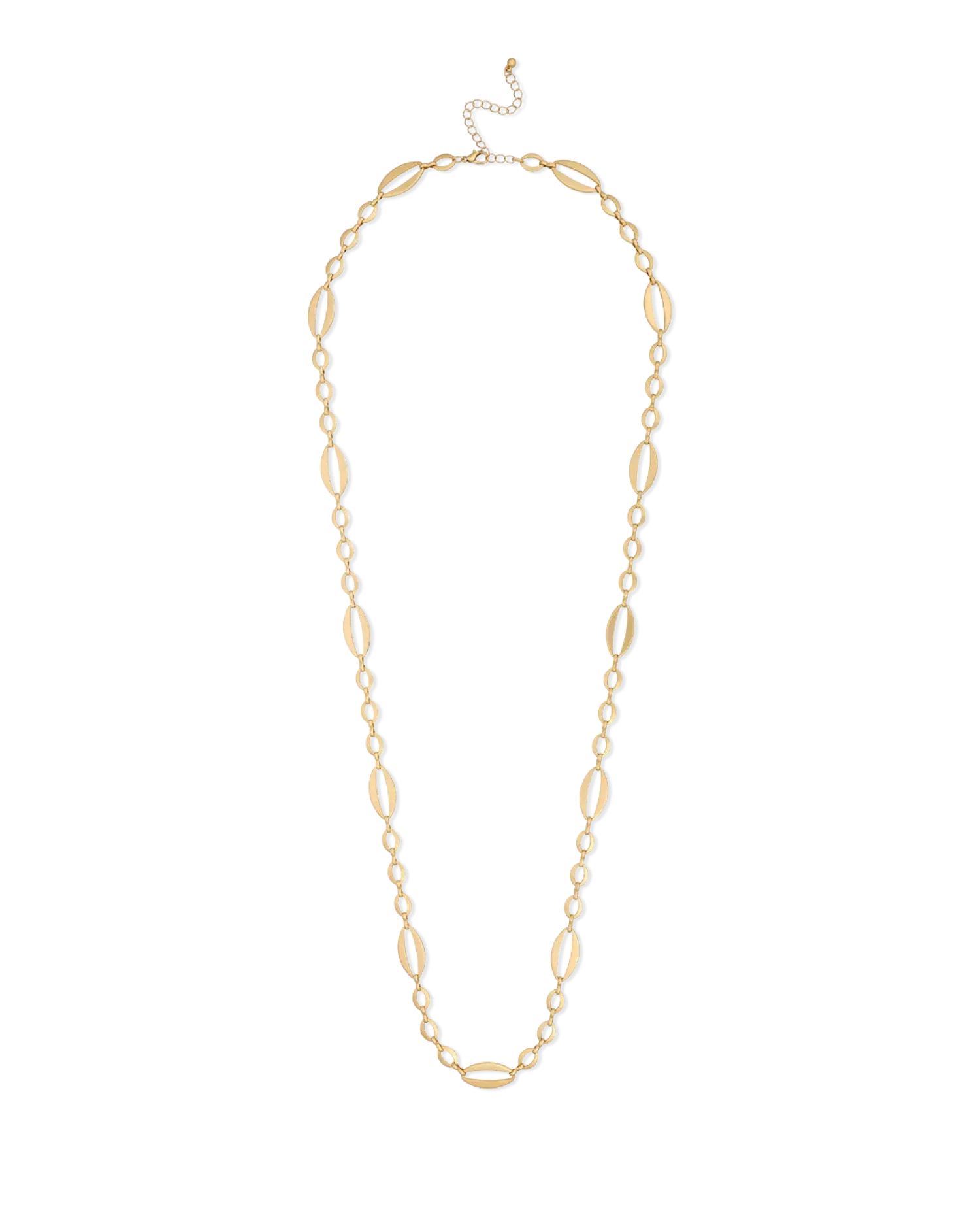 Bijou Brigitte Collier - Flat Gold Discount