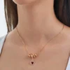 Bijou Brigitte Collier - Fuchsia Love Discount