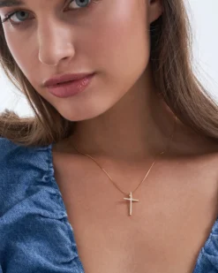 Bijou Brigitte Collier - Gleaming Cross Outlet