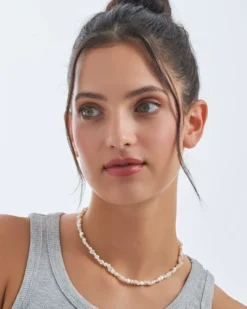 Bijou Brigitte Collier - Gleaming Pearl