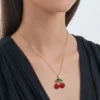 Bijou Brigitte Collier - Glitter Cherry Sale