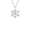 Bijou Brigitte Collier - Glitter Snowflake New