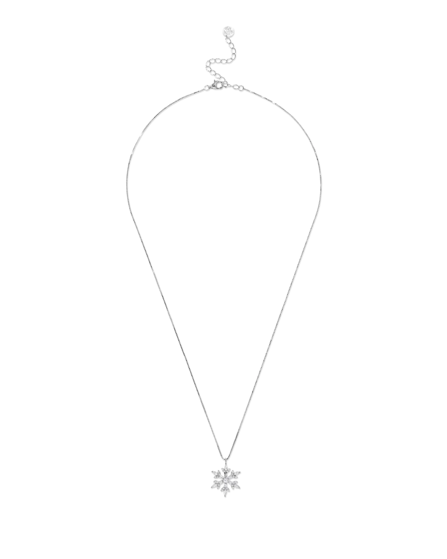 Bijou Brigitte Collier - Glitter Snowflake New