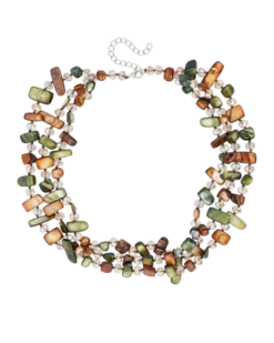 Bijou Brigitte Collier - Glossy Glass Outlet