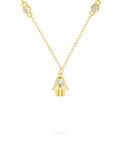 Bijou Brigitte Collier - Golden Charms Clearance