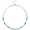 Bijou Brigitte Collier - Green Jade Discount
