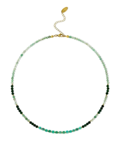 Bijou Brigitte Collier - Green Jade Discount